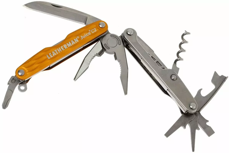 Мультитул Leatherman Juice C2 Sunrise Yellow, картона коробка 831933 фото