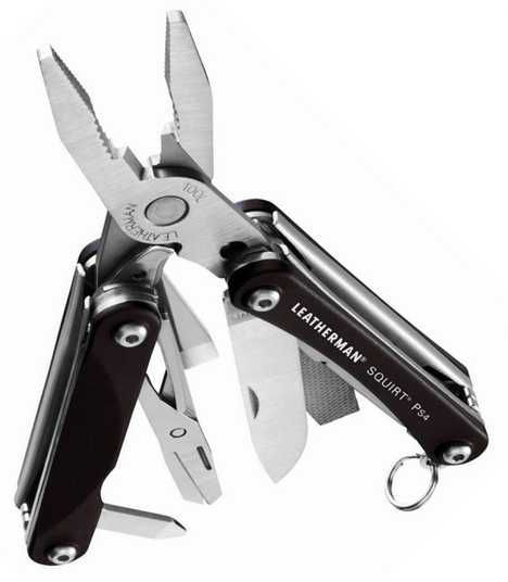 Мультитул Leatherman Squirt PS4 Black 831233 купить в официальном