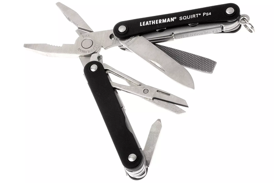 Мультитул Leatherman Squirt PS4 Black 831233 купить в официальном