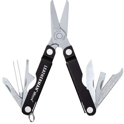 Мультитул Leatherman Micra Black, картонная коробка 64320181N  фото