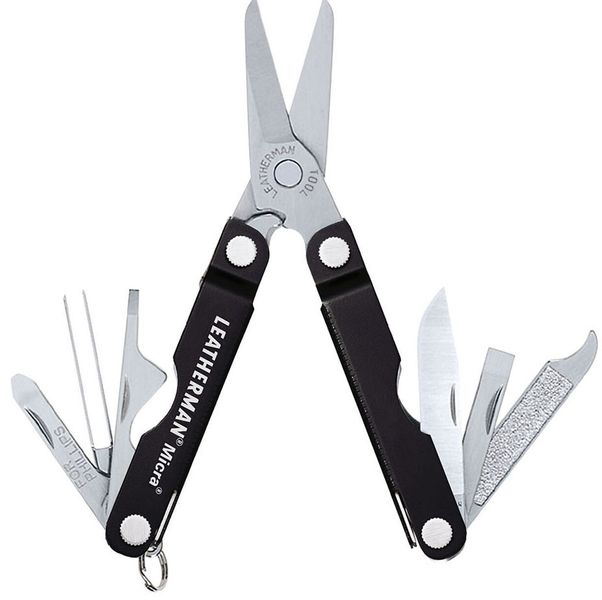 Мультитул Leatherman Micra Black, картонна коробка 64320181N фото