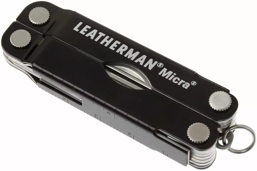 Мультитул Leatherman Micra Black, картонная коробка 64320181N  фото