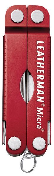 Мультитул Leatherman Micra Red, картонна коробка 64330181N фото