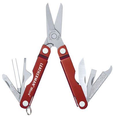 Мультитул Leatherman Micra Red, картонная коробка 64330181N  фото