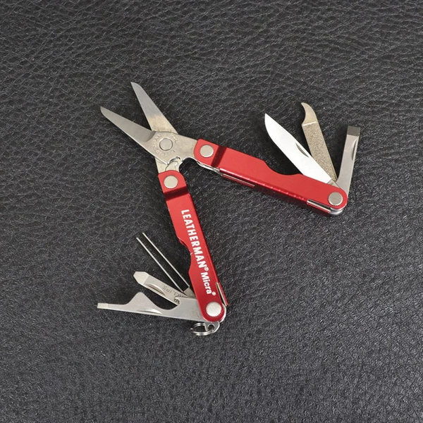 Мультитул Leatherman Micra Red, картонна коробка 64330181N фото