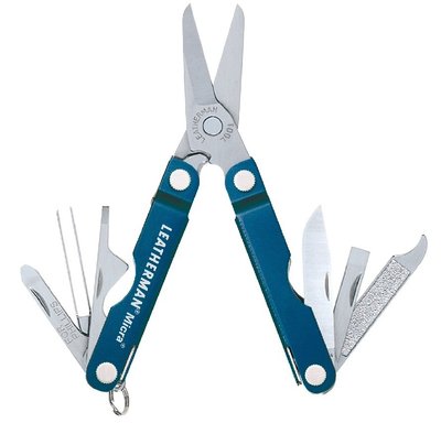 Мультитул Leatherman Micra Blue, картонна коробка 64340181N фото