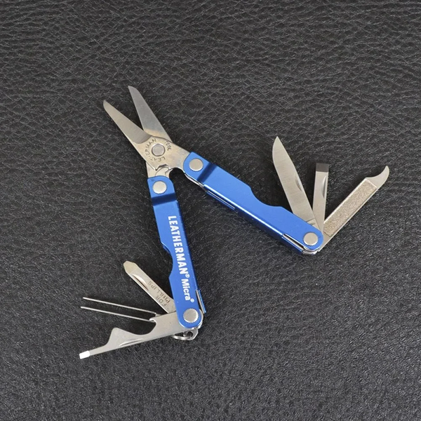 Мультитул Leatherman Micra Blue, картонна коробка 64340181N фото