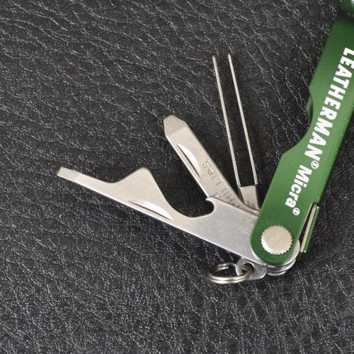 Мультитул Leatherman Micra Green, подарункова коробка 64350082N фото