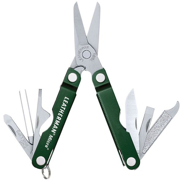 Мультитул Leatherman Micra Green, подарункова коробка 64350082N фото