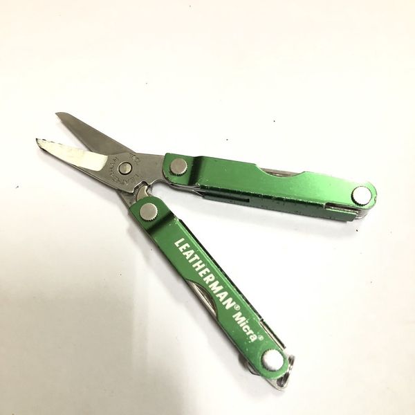 Мультитул Leatherman Micra Green, подарункова коробка 64350082N фото