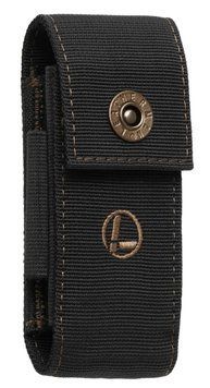 Чохол Leatherman Large 4.75", чорний нейлон з бронзовими деталями та кишеньками-гумками 939952 фото