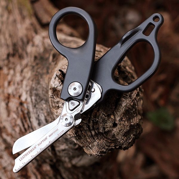 Ножиці Leatherman Raptor Rescue Black, чохол Molle 831742 фото