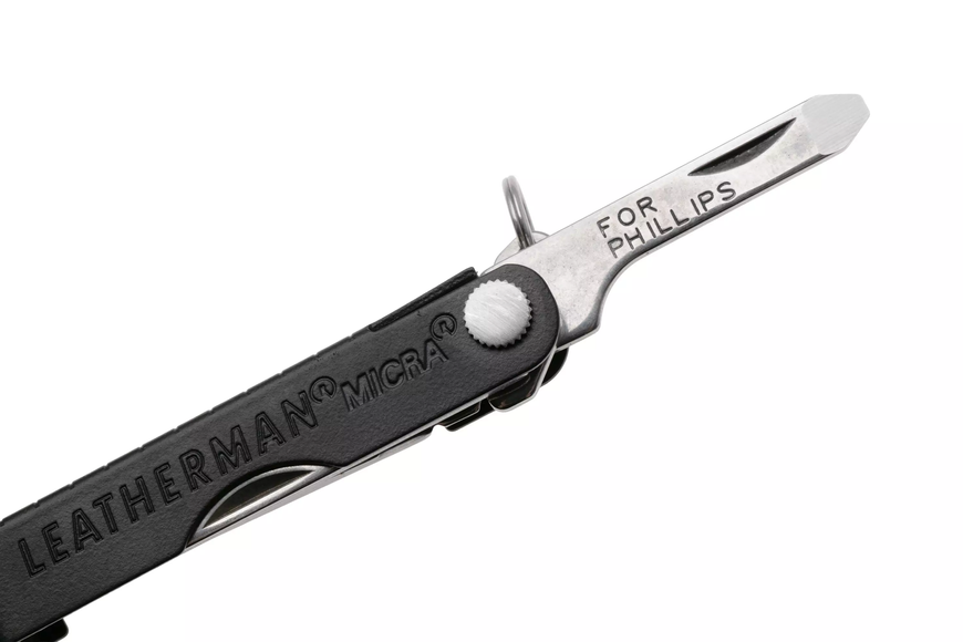 Мультитул Leatherman Micra Jet Black 833179 фото