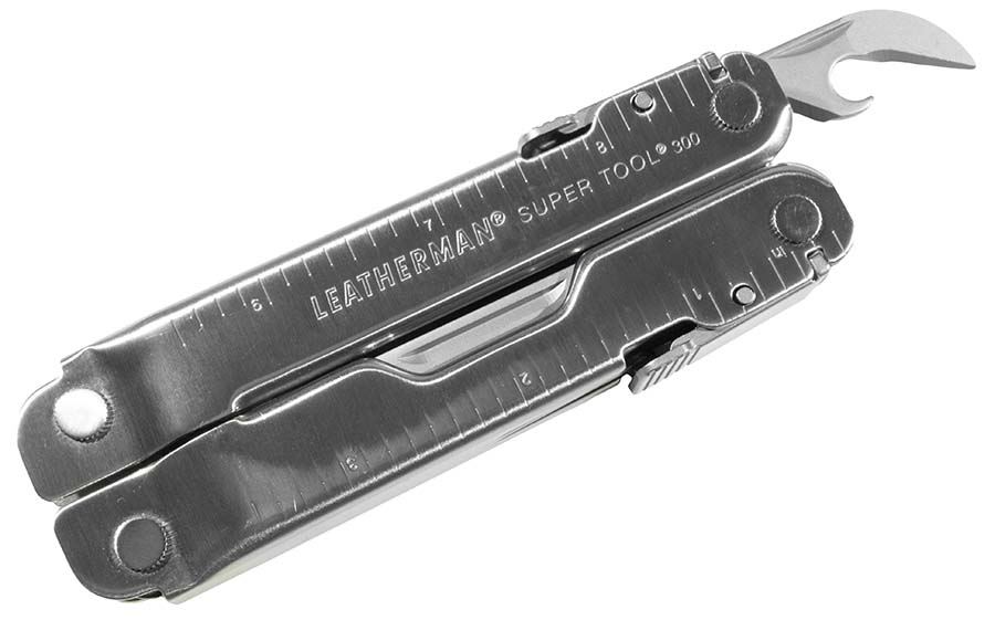 Многофункциональный инструмент Leatherman Super Tool 300 с открывалкой для бутылок, консервным ножом и инструментом для съема изоляции с электропроводки