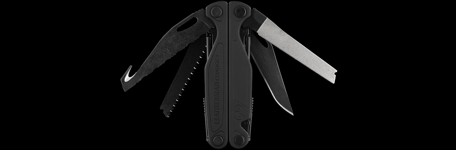 Мультитул Leatherman Charge Plus Black 832601 із лезом ножа зі сталі 154CM