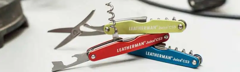 Многофункциональные инструменты Leatherman CS3 Cinnabar Orange, Columbia Blue, Moss Green