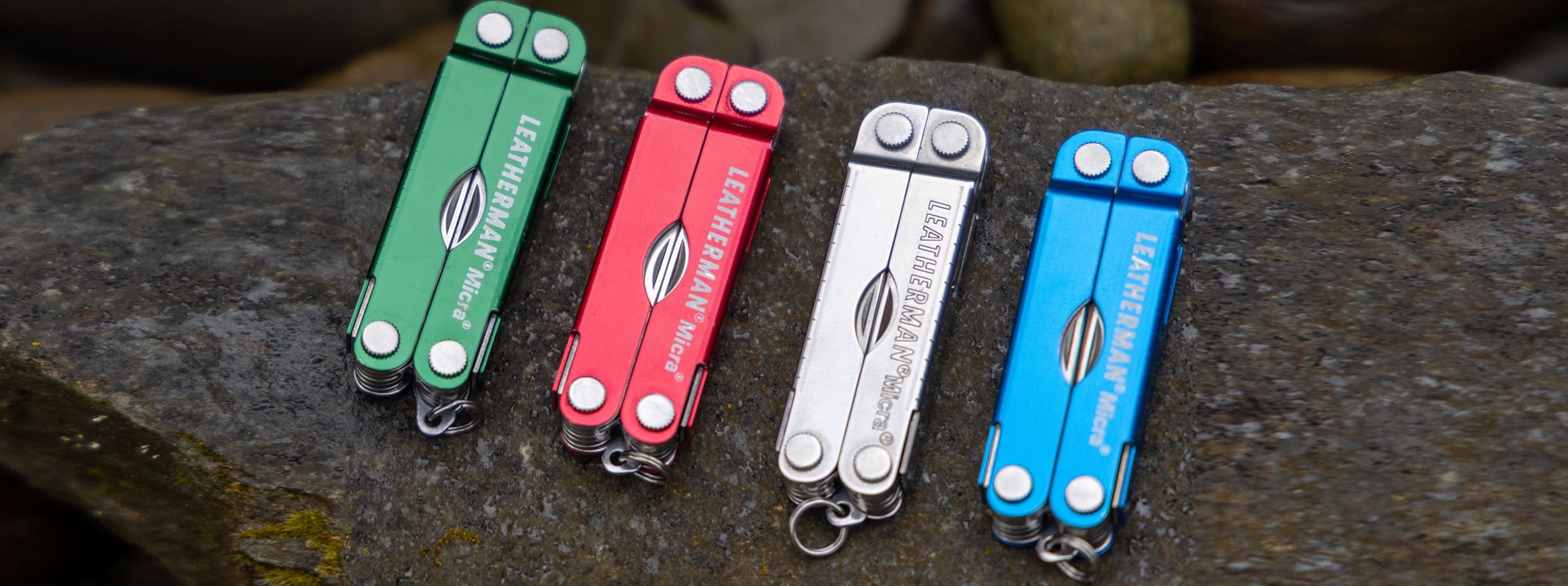 Брелоки-мультитули Leatherman Micra Green, Red, Blue