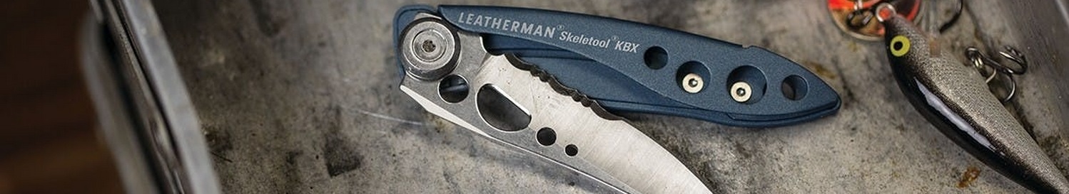 Мультитул-нож Leatherman Skeletool KBX Denim 832383