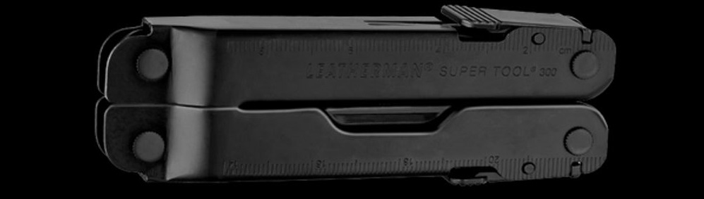 Складний мультитул Leatherman Super Tool 300 Black