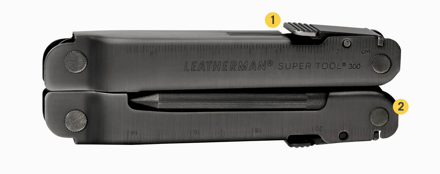 Военный мультиинструмент Leatherman Super Tool 300 EOD 831368 с кольцом для крепления на шнур 