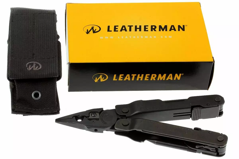 Мультиинструмент Leatherman Super Tool 300 EOD в коробке с черным чехлом Molle